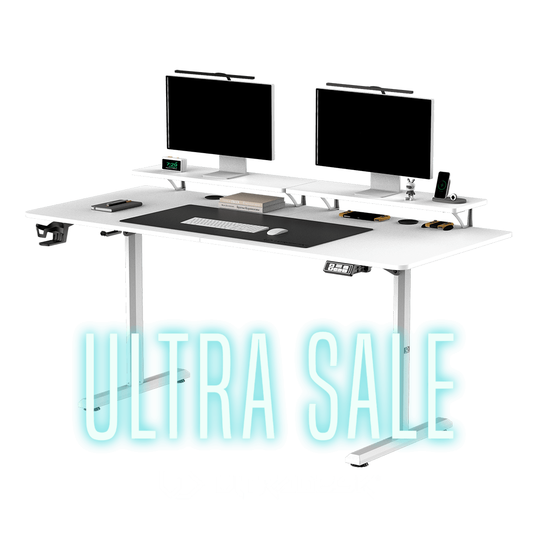 Ultradesk HIGHLANDER XXL Blanc