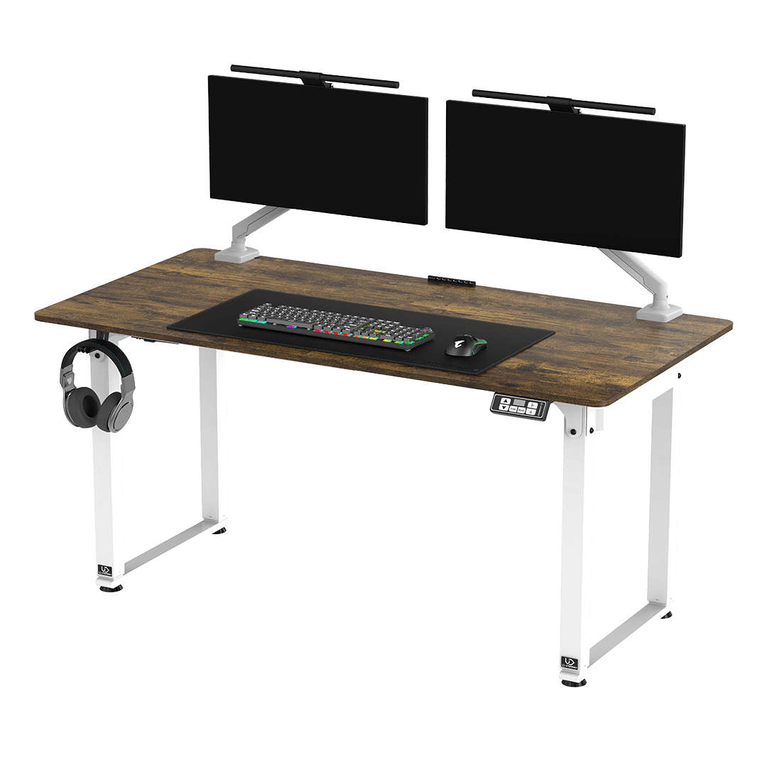 Ultradesk UPLIFT WHITE Marron